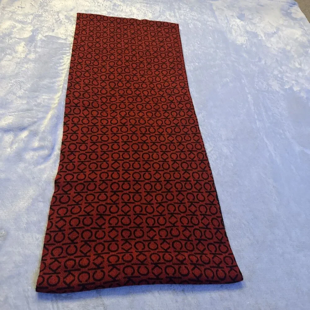 Calvin Klein Circular Shawl, Scarf Multicolored Scarf 60” X 13”